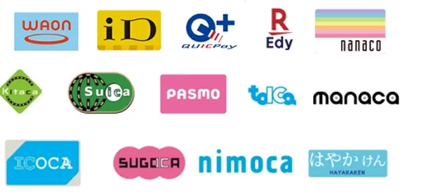 交通系IC nanaco WAON iD QUICPay
