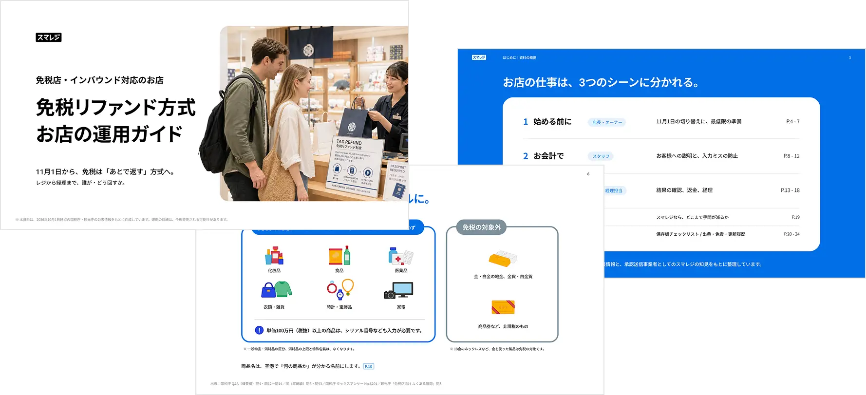 免税リファンド方式 お店の運用ガイド