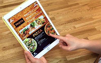 iPadセルフオーダーシステム