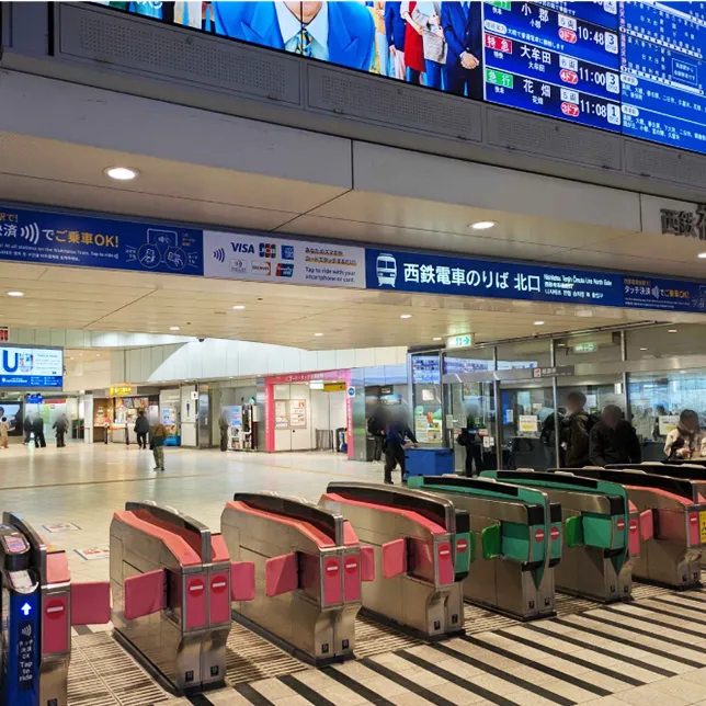 福岡ショールーム道順イメージ